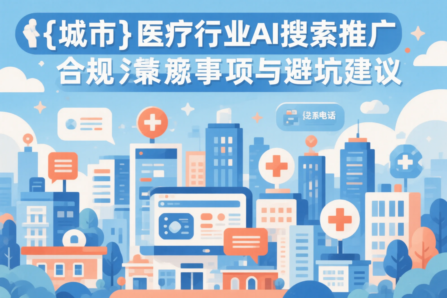 汪清医疗行业AI搜索推广合规注意事项与避坑建议