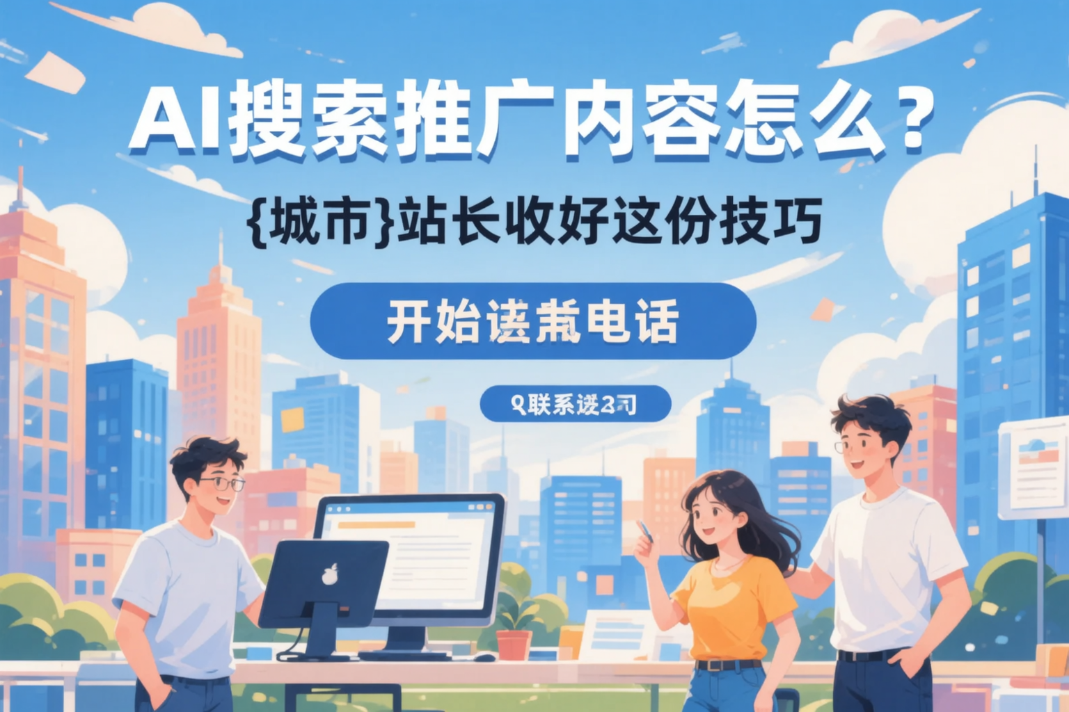 AI搜索推广内容怎么写？汪清站长收好这份技巧